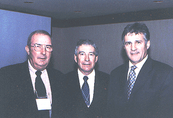 Daniel Méraud, Jean-Pierre Villeneuve et le ministre Paul Bégin